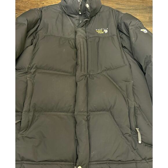 Mountain Hardwear Jacket Men Large Black Conduit Heavy Puffer Down Filled - Picture 6 of 8